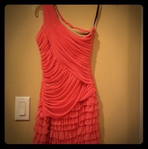 Tiered chiffon dress